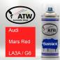 Preview: Audi, Mars Red, LA3A / G6: 400ml Sprühdose, von ATW Autoteile West.